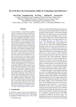 Do LLMs Have the Generalization Ability in Conducting Causal Inference?
