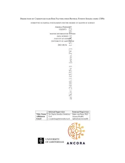 Prediction of Cardiovascular Risk Factors from Retinal Fundus Images
  using CNNs