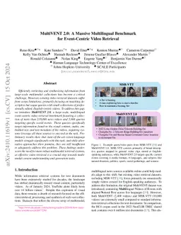 MultiVENT 2.0: A Massive Multilingual Benchmark for Event-Centric Video Retrieval