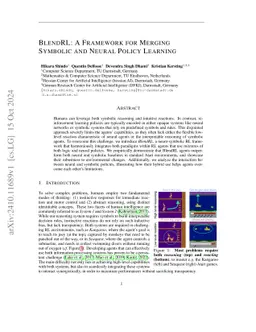 BlendRL: A Framework for Merging Symbolic and Neural Policy Learning