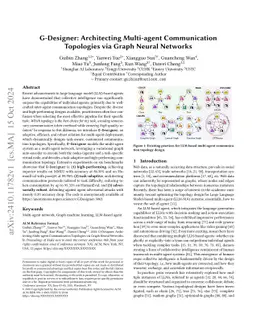 G-Designer: Architecting Multi-agent Communication Topologies via Graph Neural Networks