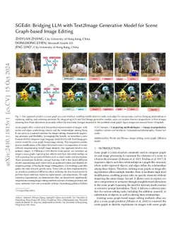 SGEdit: Bridging LLM with Text2Image Generative Model for Scene
  Graph-based Image Editing