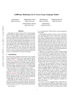 LLMBridge: Reducing Costs to Access LLMs in a Prompt-Centric Internet
