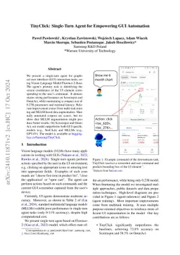 TinyClick: Single-Turn Agent for Empowering GUI Automation