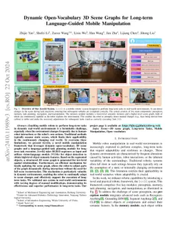 Dynamic Open-Vocabulary 3D Scene Graphs for Long-term Language-Guided Mobile Manipulation