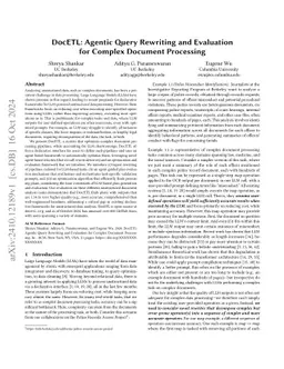 DocETL: Agentic Query Rewriting and Evaluation for Complex Document Processing