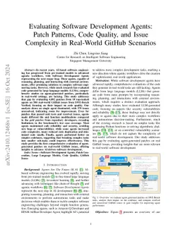 Evaluating Software Development Agents: Patch Patterns, Code Quality,
  and Issue Complexity in Real-World GitHub Scenarios