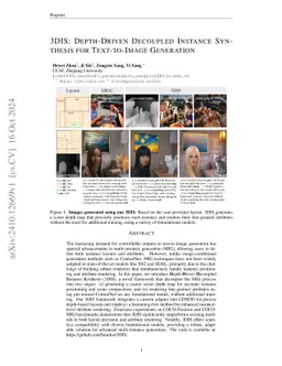 3DIS: Depth-Driven Decoupled Instance Synthesis for Text-to-Image Generation