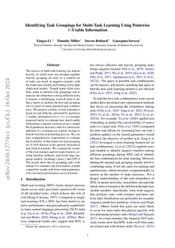 Identifying Task Groupings for Multi-Task Learning Using Pointwise V-Usable Information