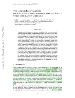 Constraint Decoupled Latent Diffusion for Protein Backmapping
