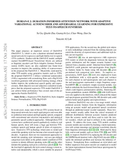 DurIAN-E 2: Duration Informed Attention Network with Adaptive
  Variational Autoencoder and Adversarial Learning for Expressive
  Text-to-Speech Synthesis