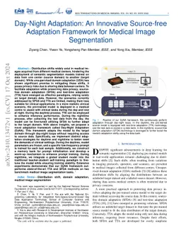 Day-Night Adaptation: An Innovative Source-free Adaptation Framework for
  Medical Image Segmentation