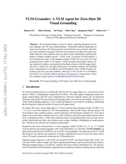 VLM-Grounder: A VLM Agent for Zero-Shot 3D Visual Grounding