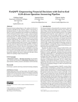 FinQAPT: Empowering Financial Decisions with End-to-End LLM-driven
  Question Answering Pipeline