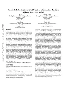 AutoMIR: Effective Zero-Shot Medical Information Retrieval without Relevance Labels