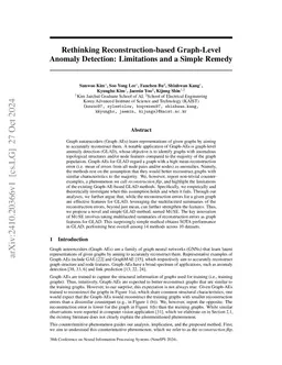 Rethinking Reconstruction-based Graph-Level Anomaly Detection:
  Limitations and a Simple Remedy