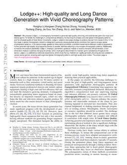 Lodge++: High-quality and Long Dance Generation with Vivid Choreography
  Patterns