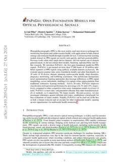 PaPaGei: Open Foundation Models for Optical Physiological Signals