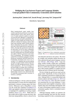 Bridging the Gap between Expert and Language Models: Concept-guided Chess Commentary Generation and Evaluation