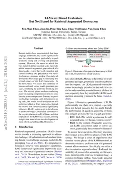 LLMs are Biased Evaluators But Not Biased for Retrieval Augmented Generation