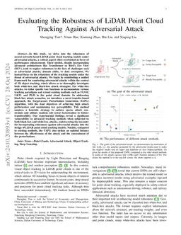 Adversarial Attacks on LiDAR-Based Tracking Across Road Users: Robustness Evaluation and Target-Aware Black-Box Method