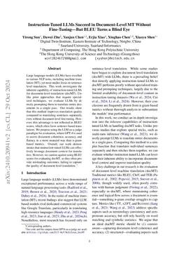 Fine-Grained and Multi-Dimensional Metrics for Document-Level Machine Translation