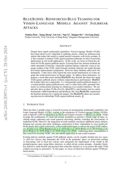 BlueSuffix: Reinforced Blue Teaming for Vision-Language Models Against Jailbreak Attacks