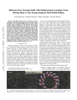 Reference-Free Formula Drift with Reinforcement Learning: From Driving
  Data to Tire Energy-Inspired, Real-World Policies