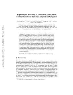 Exploring the Reliability of Foundation Model-Based Frontier Selection
  in Zero-Shot Object Goal Navigation