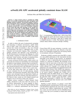 coVoxSLAM: GPU Accelerated Globally Consistent Dense SLAM