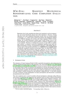 M2rc-Eval: Massively Multilingual Repository-level Code Completion
  Evaluation