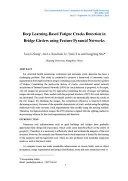Deep Learning-Based Fatigue Cracks Detection in Bridge Girders using
  Feature Pyramid Networks