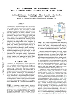 ST-ITO: Controlling Audio Effects for Style Transfer with Inference-Time
  Optimization