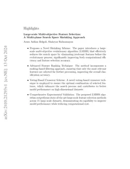 Large-scale Multi-objective Feature Selection: A Multi-phase Search
  Space Shrinking Approach