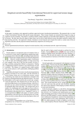 Empirical curvelet based Fully Convolutional Network for supervised
  texture image segmentation