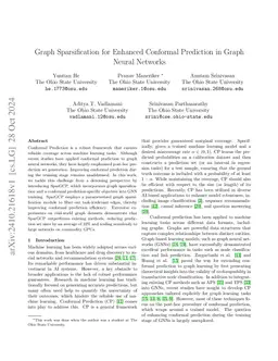 Graph Sparsification for Enhanced Conformal Prediction in Graph Neural
  Networks