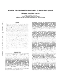 RDSinger: Reference-based Diffusion Network for Singing Voice Synthesis