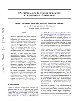 $f$-PO: Generalizing Preference Optimization with $f$-divergence Minimization