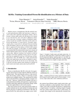 ReMix: Training Generalized Person Re-identification on a Mixture of
  Data