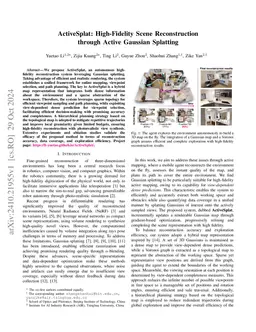 ActiveSplat: High-Fidelity Scene Reconstruction through Active Gaussian Splatting