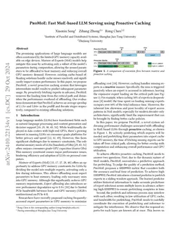 ProMoE: Fast MoE-based LLM Serving using Proactive Caching