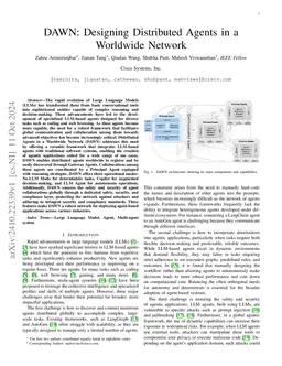 DAWN: Designing Distributed Agents in a Worldwide Network