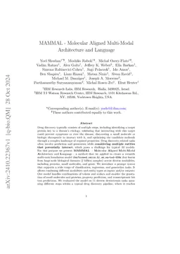 MAMMAL -- Molecular Aligned Multi-Modal Architecture and Language