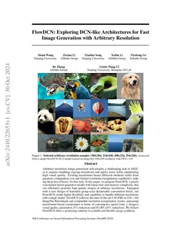 FlowDCN: Exploring DCN-like Architectures for Fast Image Generation with
  Arbitrary Resolution