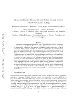 Situational Scene Graph for Structured Human-centric Situation Understanding