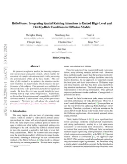 HelloMeme: Integrating Spatial Knitting Attentions to Embed High-Level
  and Fidelity-Rich Conditions in Diffusion Models