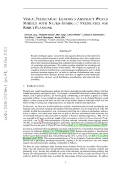 VisualPredicator: Learning Abstract World Models with Neuro-Symbolic Predicates for Robot Planning