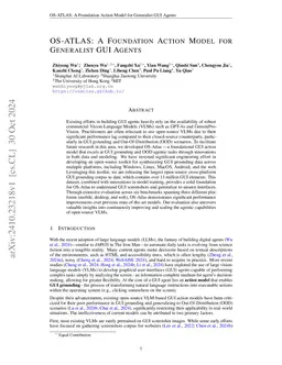 OS-ATLAS: A Foundation Action Model for Generalist GUI Agents