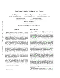 GigaCheck: Detecting LLM-generated Content