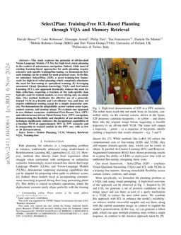 Select2Plan: Training-Free ICL-Based Planning through VQA and Memory
  Retrieval